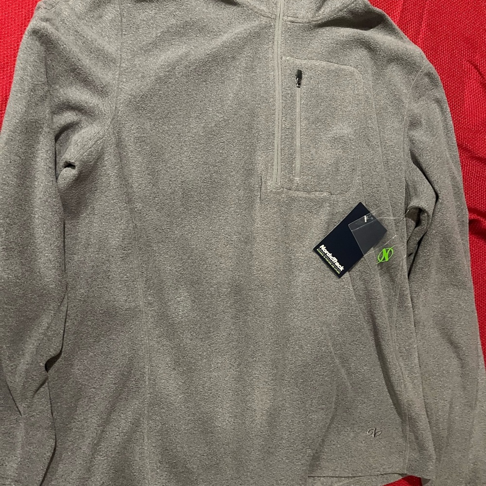 Gray norditrack Quarter-Zip Pullover